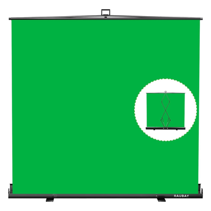 Large Collapsible Green Screen Backdrop