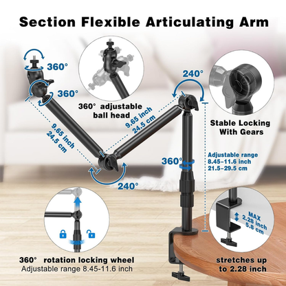 Overhead Desk Camera Mount
