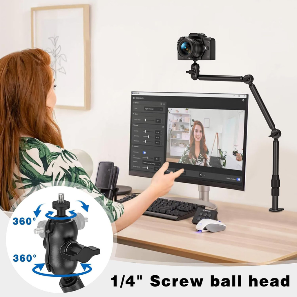 Overhead Desk Camera Mount